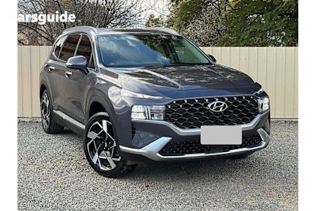 Blue 2022 Hyundai Santa FE SUV ELITE 4X4