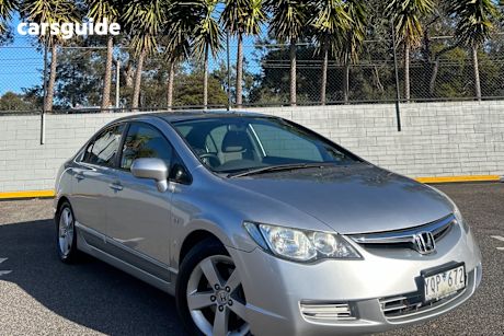 Silver 2008 Honda Civic Sedan VTI-L