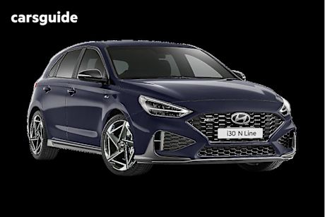 Blue 2025 Hyundai I30 Hatchback N Line Mhev