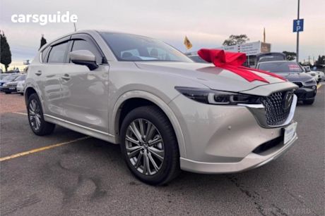 Gold 2025 Mazda CX-5 Wagon G35 Akera Turbo (awd)