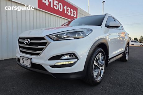 White 2017 Hyundai Tucson Wagon Active X 2WD