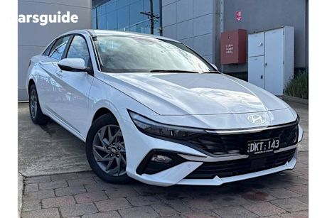 White 2024 Hyundai I30 Sedan HYBRID F