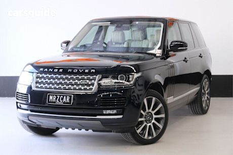 Black 2016 Land Rover Range Rover Wagon TDV6 VOGUE 4X4