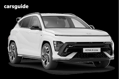 White 2025 Hyundai Kona Wagon Premium N Line