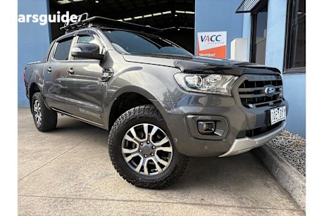 Grey 2018 Ford Ranger Ute Tray WILDTRAK 4X4