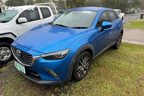 Blue 2015 Mazda CX-3 Wagon S Touring (awd)