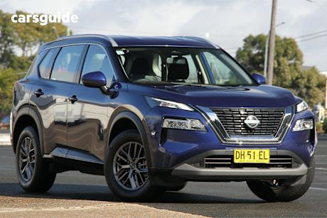 Blue 2023 Nissan X-Trail Wagon ST (2WD)