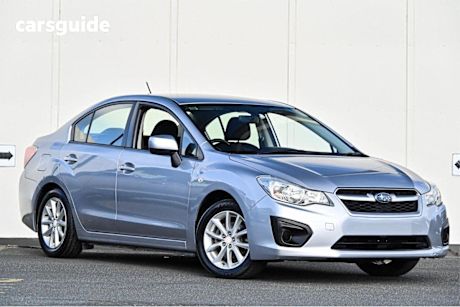 Silver 2013 Subaru Impreza Sedan 2.0I (awd)