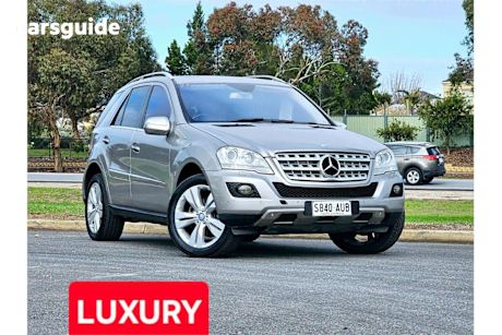 Silver 2008 Mercedes-Benz ML Wagon ML320 CDI 4X4