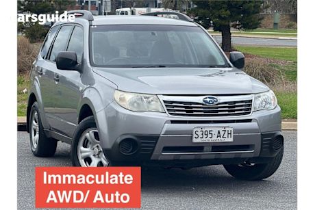 Silver 2010 Subaru Forester Wagon X