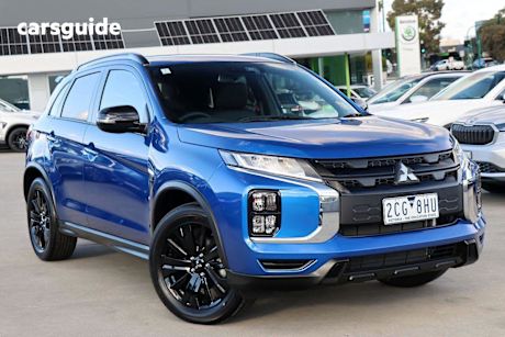 Blue 2025 Mitsubishi ASX SUV GSR F