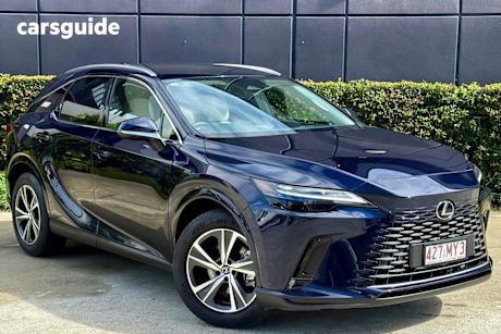 Blue 2022 Lexus RX350H Wagon Luxury AWD + EP1 Hybrid