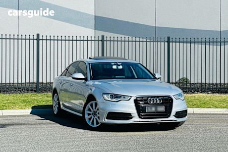 Silver 2012 Audi A6 Sedan TDI Quattro S-Line