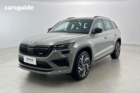 Grey 2023 Skoda Kodiaq Wagon RS (4X4) 180TSI