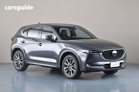 Grey 2021 Mazda CX-5 Wagon Akera Turbo (awd)