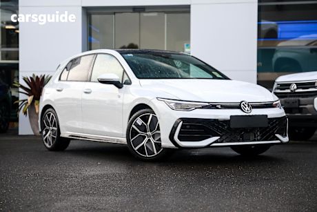White 2025 Volkswagen Golf Hatchback R-Line