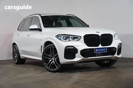 White 2020 BMW X5 Wagon M50I