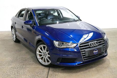 Blue 2015 Audi A3 Sedan 1.4 Tfsi Attraction COD