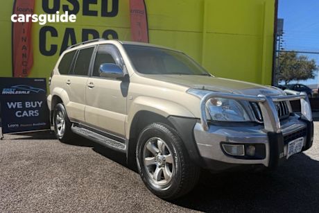 Gold 2007 Toyota Landcruiser Wagon PRADO GXL (4x4) GRJ120R 07 UPGRADE