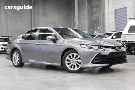 Grey 2022 Toyota Camry Sedan Ascent Hybrid