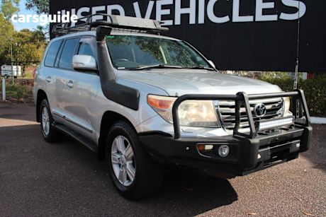 Silver 2013 Toyota Landcruiser Wagon Sahara (4X4)
