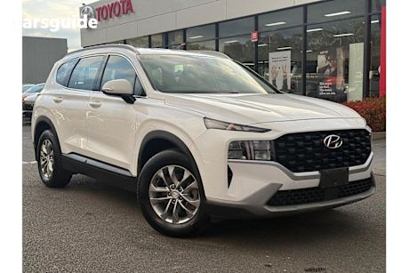 White 2022 Hyundai Santa FE SUV 4X4