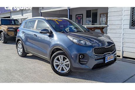 Blue 2017 Kia Sportage Wagon SI F