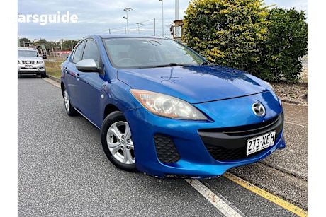 Blue 2012 Mazda 3 Sedan Neo