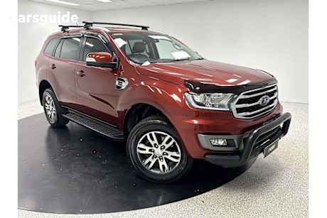 Orange 2018 Ford Everest Wagon TREND 4X4