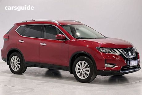 Red 2017 Nissan X-Trail Wagon ST-L 7 Seat (2WD)