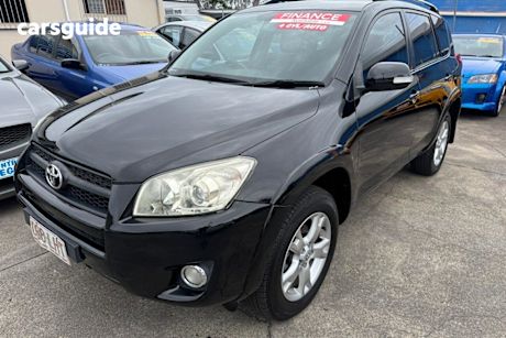 Black 2008 Toyota RAV4 Wagon Cruiser (4X4)