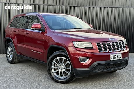 Red 2013 Jeep Grand Cherokee Wagon Laredo (4X4)
