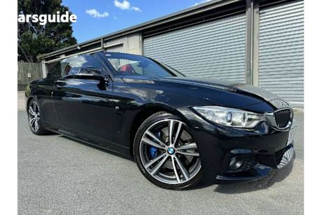 Black 2015 BMW 4 Convertible 428I M SPORT R