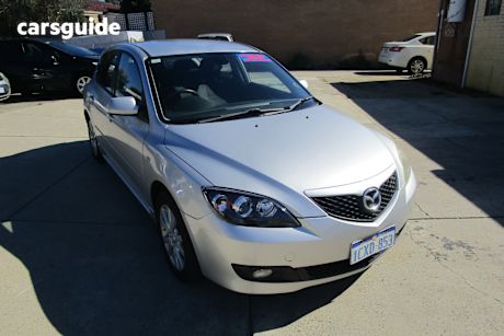 Silver 2008 Mazda 3 Hatchback Maxx Sport
