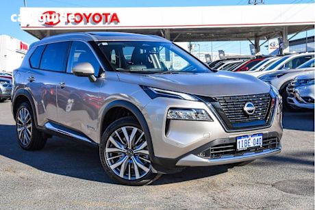 Silver 2023 Nissan X-Trail Wagon TI-L (4WD) E-Power (hybrid)
