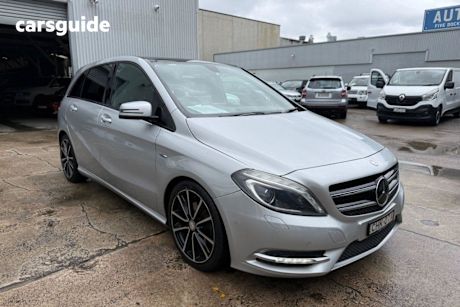 Silver 2012 Mercedes-Benz B200 Hatchback BE