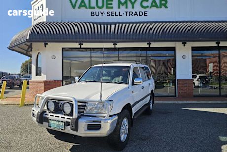 White 2005 Toyota Landcruiser Wagon GXL (4X4)