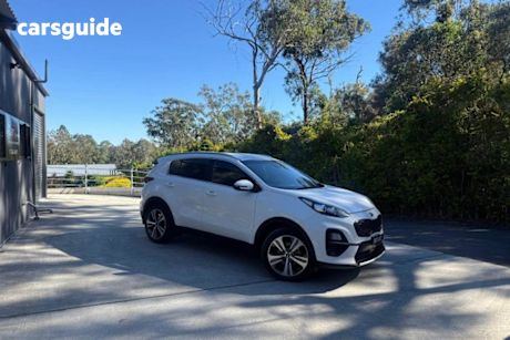 White 2019 Kia Sportage Wagon SI Premium (fwd)