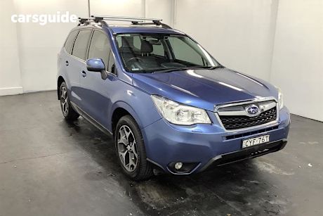 Blue 2015 Subaru Forester Wagon 2.5I-S