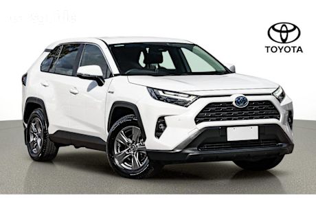 White 2020 Toyota RAV4 Wagon GX (2WD) Hybrid