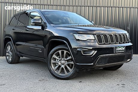 Black 2016 Jeep Grand Cherokee Wagon 75TH Anniversary (4X4)