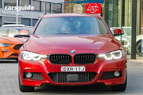 Orange 2018 BMW 330i Sedan M Sport