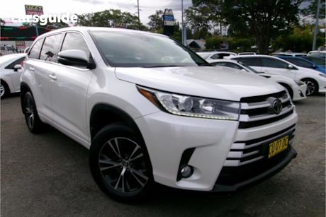 White 2019 Toyota Kluger Wagon GX (4X4)