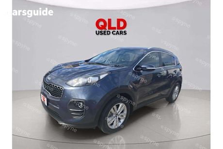 Blue 2016 Kia Sportage Wagon SI F