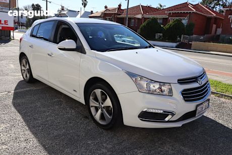 White 2016 Holden Cruze Hatchback Z-Series