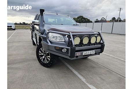 Grey 2015 Holden Colorado Crew Cab Pickup LTZ (4X4)