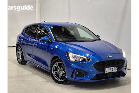 Blue 2019 Ford Focus Hatch ST-LINE F
