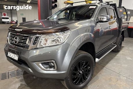 Grey 2017 Nissan Navara Dual Cab Utility ST-X (4X4) (sunroof)