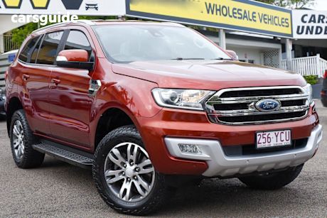 Red 2018 Ford Everest Wagon Trend (4WD)