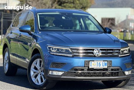 Blue 2016 Volkswagen Tiguan Wagon 162 TSI Highline